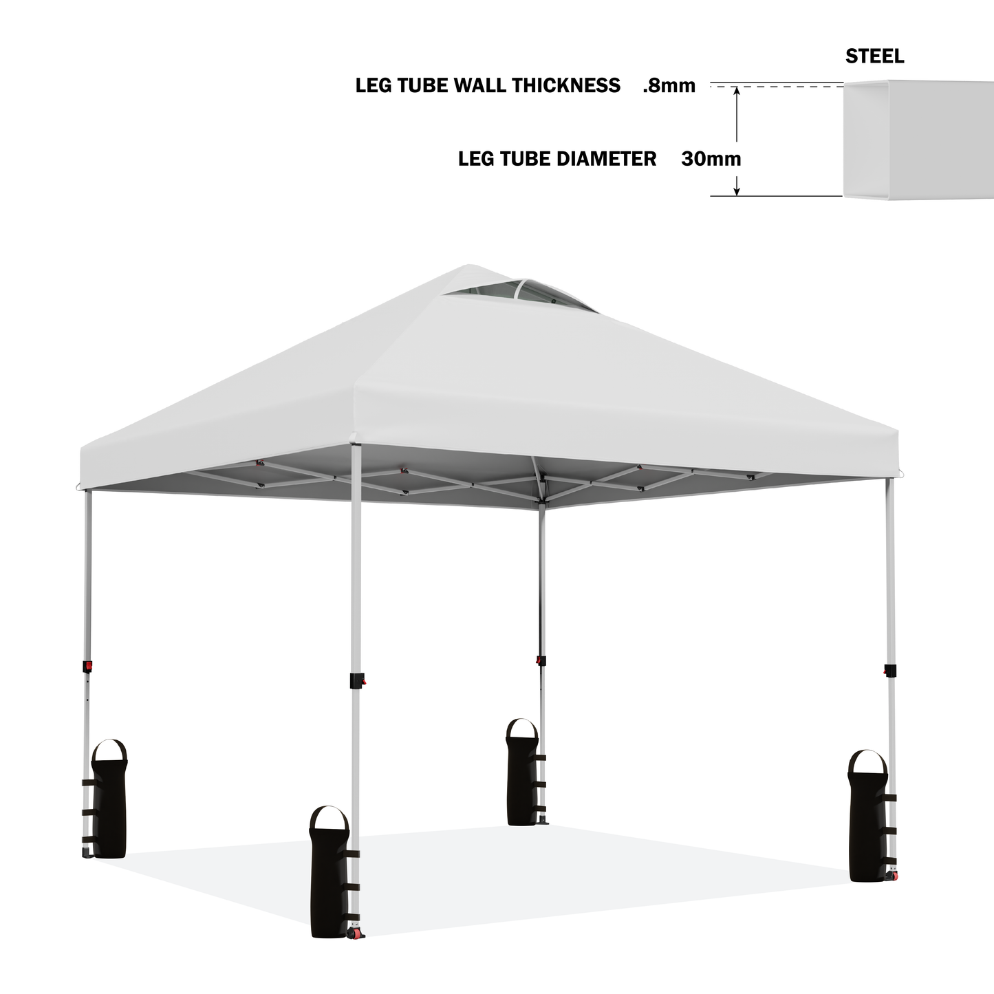 PROMOTEER CENTER LOCK CANOPY